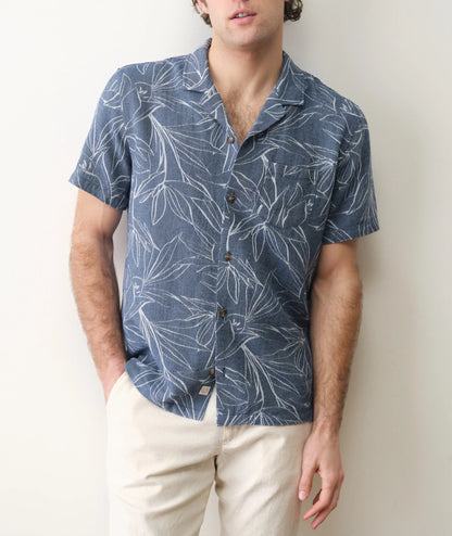 Marine Layer Leo Jacquard Resort Shirt