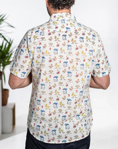 One World Brothers Mushrooms & Toads Shirt