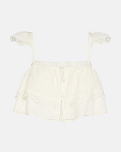 LETA TOP SNOW WHITE