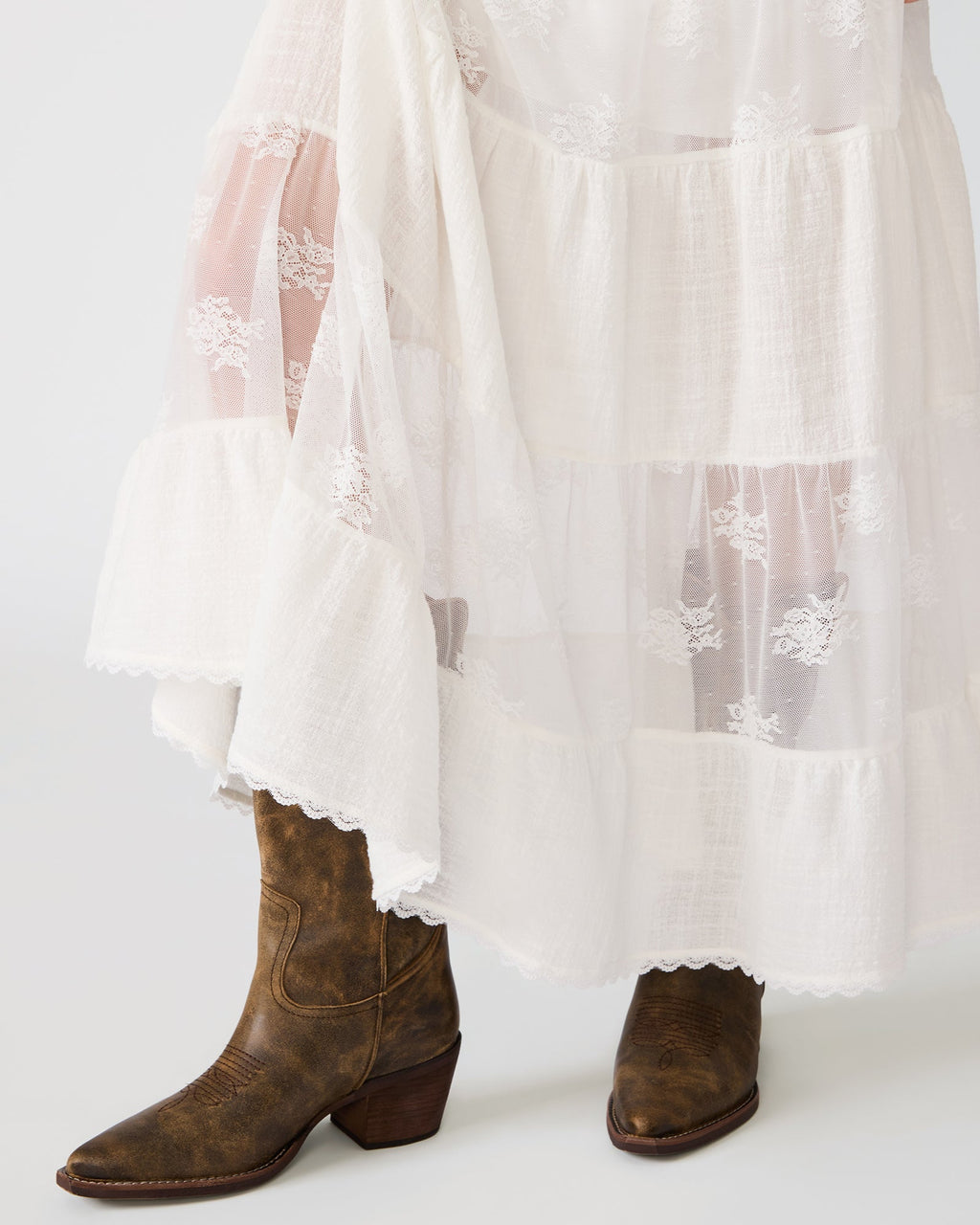 TARRYN SKIRT SNOW WHITE