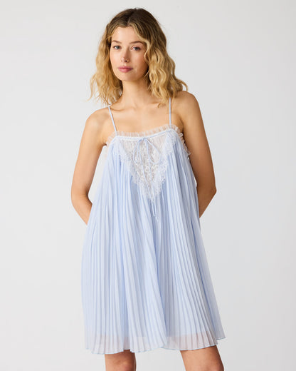 HELLEN DRESS BLUE ICE