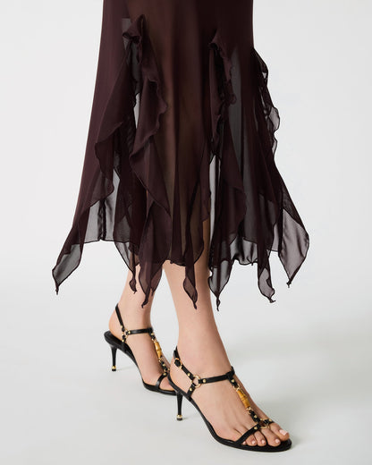 MARIANE DRESS CHOCOLATE