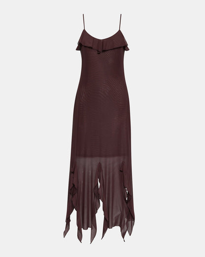 MARIANE DRESS CHOCOLATE