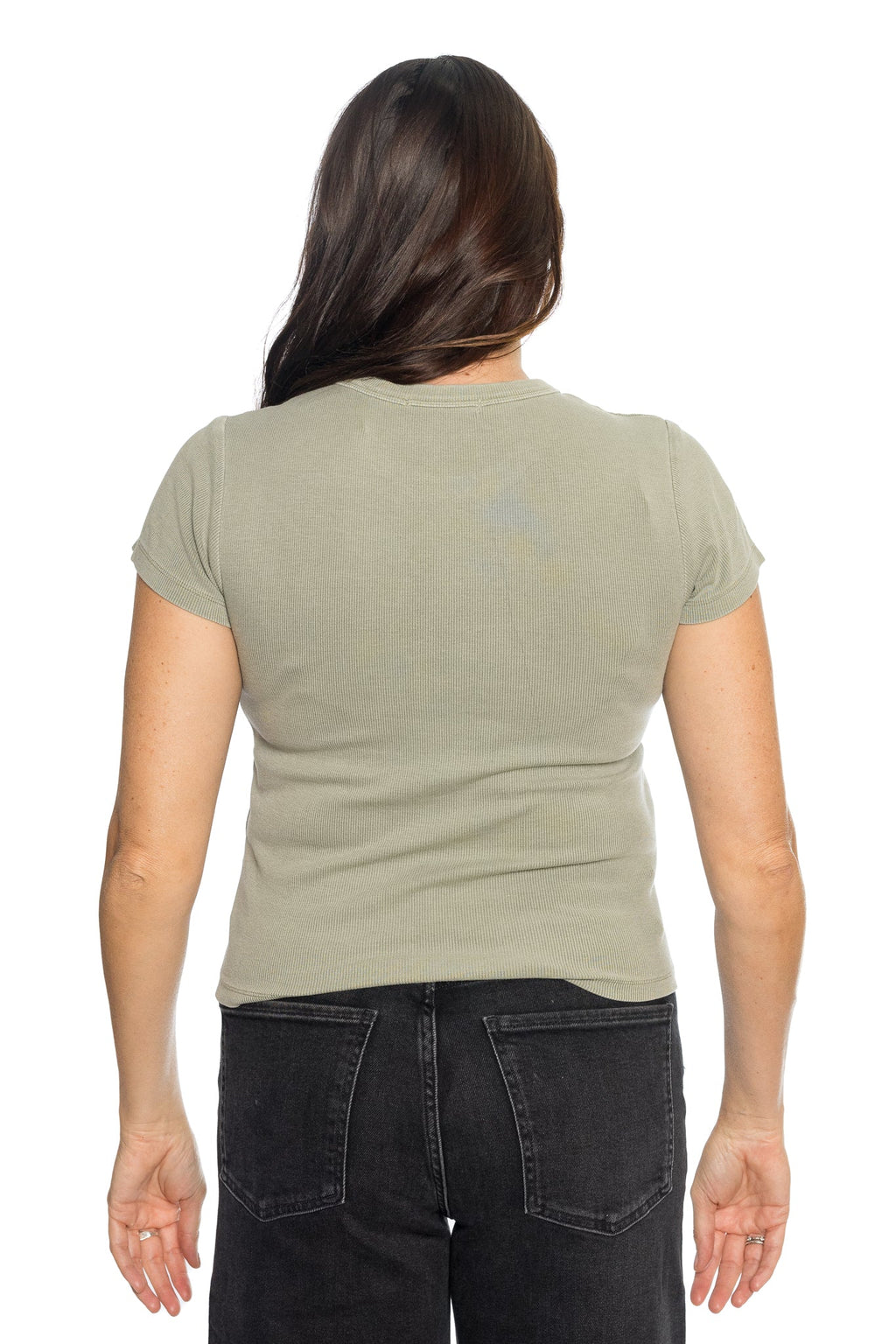 Lexi Rib Sun-In Crew Tee