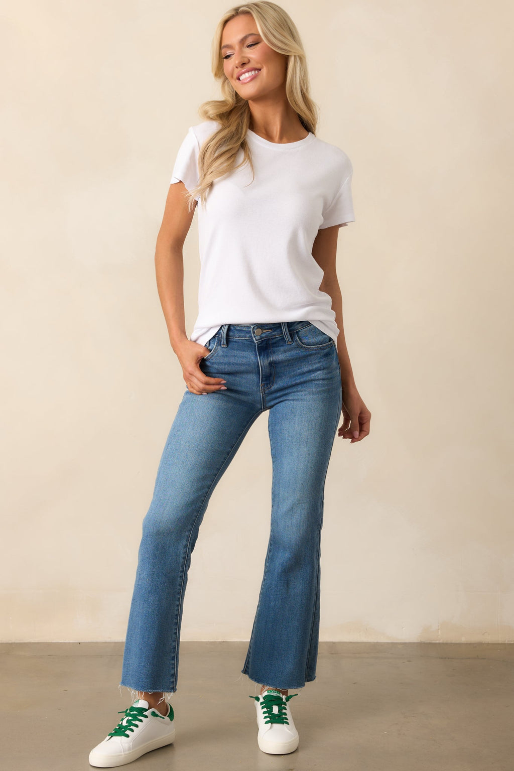 Every Day Kind Of Thing White Crew Neck Tee