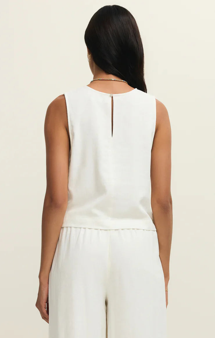 Sloane Linen Top