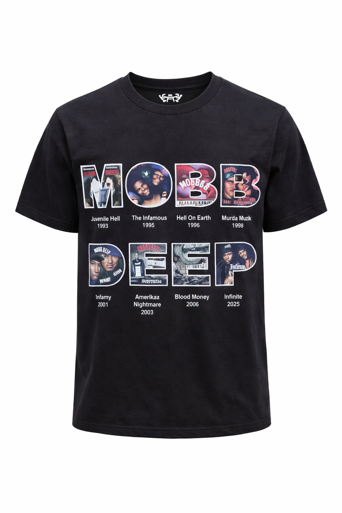 A History of Mobb Deep T-shirt - Catch Body Customs
