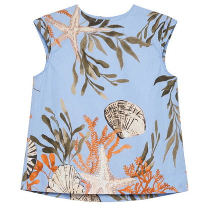 Affine Cotton Blend Womens Top 2613161102200
