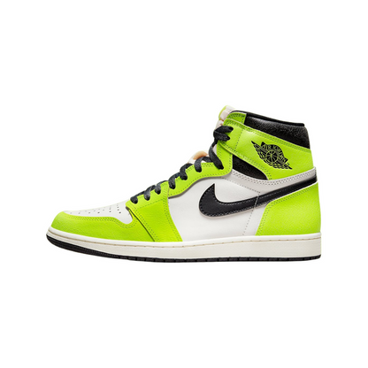 Air Jordan 1 High Retro Visionaire Volt Black Sail 555088-702