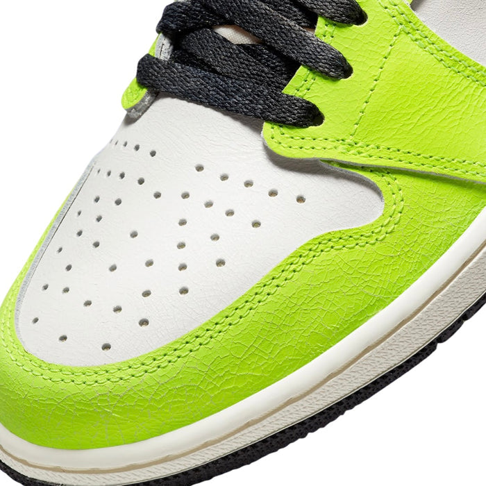 Air Jordan 1 High Retro Visionaire Volt Black Sail 555088-702
