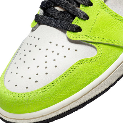 Air Jordan 1 High Retro Visionaire Volt Black Sail 555088-702
