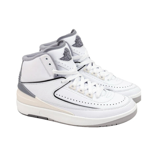 Air Jordan 2 Retro (GS) Cement Grey White Cement Grey Sail Black