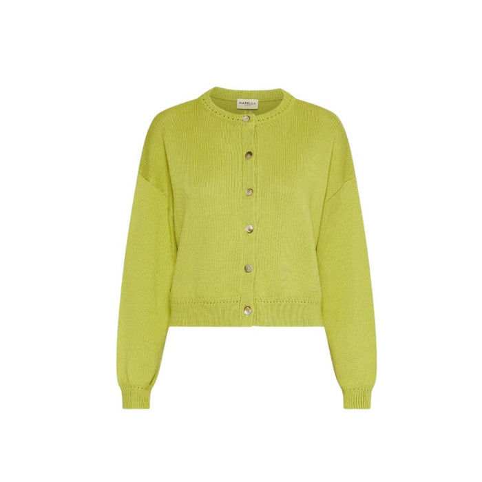 Alcuno Cotton Crew Neck Cardigan 2613341094200
