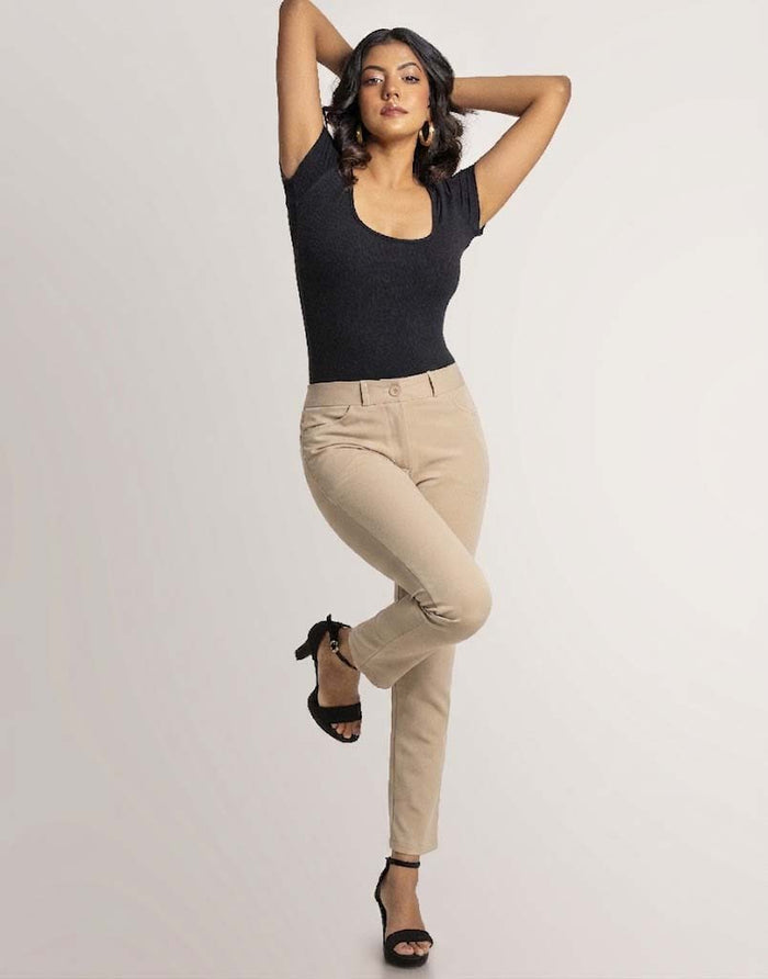 Amani pencil cut capri formal pants