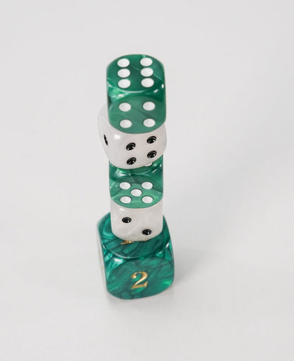 Backgammon Dice Set - Marbled - Game - Chess-House
