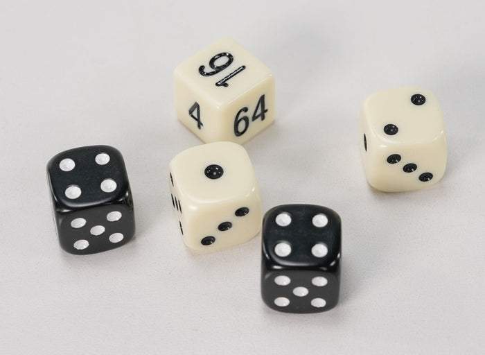 Backgammon Dice Set - Solid - Game - Chess-House