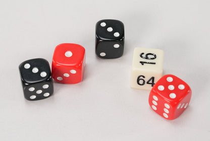 Backgammon Dice Set - Solid - Game - Chess-House