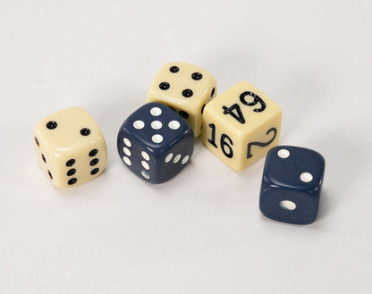 Backgammon Dice Set - Solid - Game - Chess-House