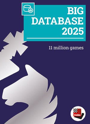 Big Database 2025 (DIGITAL DOWNLOAD) - ChessBase - Digital Download - Chess-House