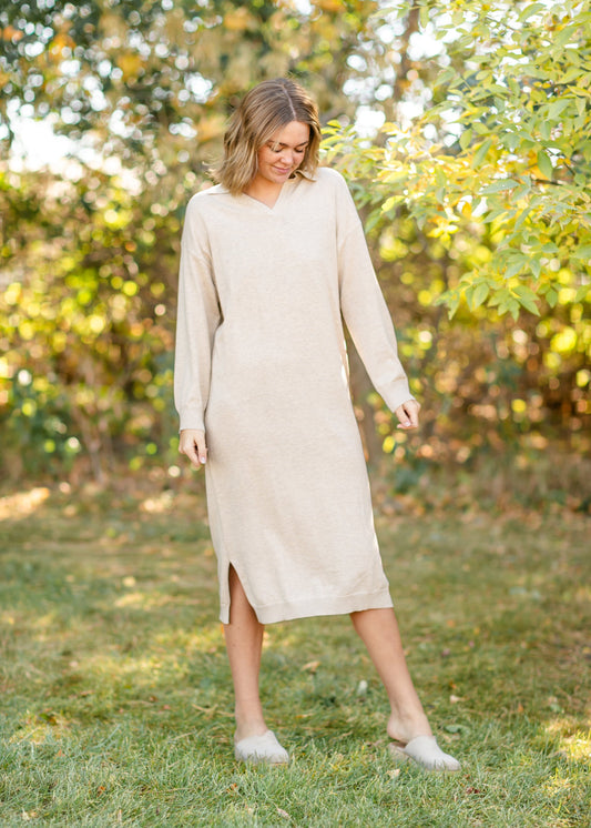 Carmen Polo Knit Maxi Dress - FINAL SALE