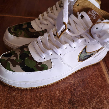 Camo Air Force 1 - Catch Body Customs