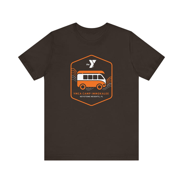 Camp Immokalee Orange Van Short Sleeve Tee