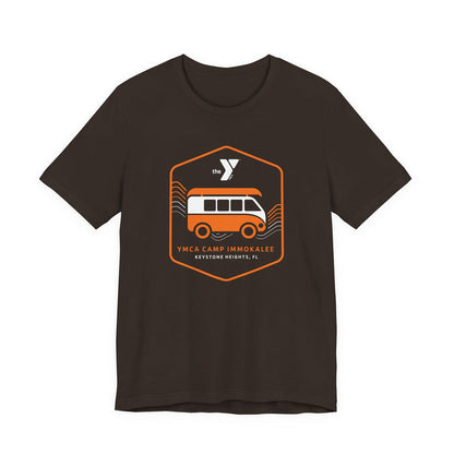 Camp Immokalee Orange Van Short Sleeve Tee