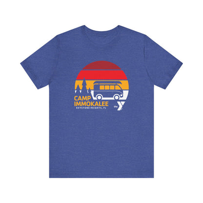 Camp Immokalee Sunset Van Short Sleeve Tee