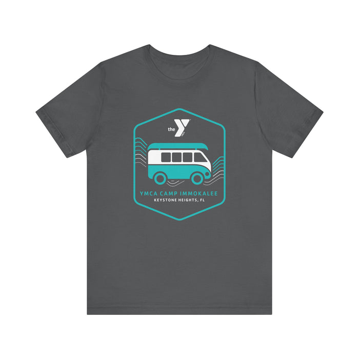Camp Immokalee Teal Van Short Sleeve Tee