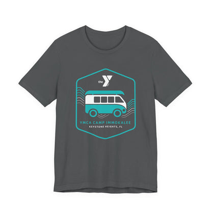 Camp Immokalee Teal Van Short Sleeve Tee