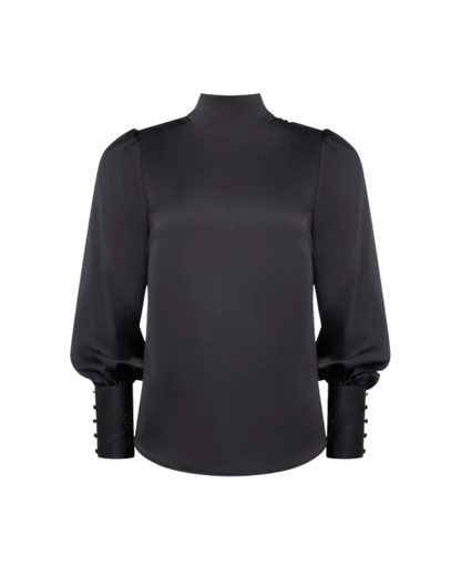 Carmen High Neck Blouse