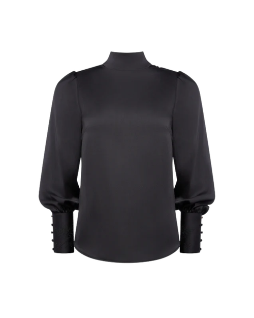 Carmen High Neck Blouse