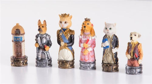 Cats Vs. Dogs Chessmen - Piece - Chess-House