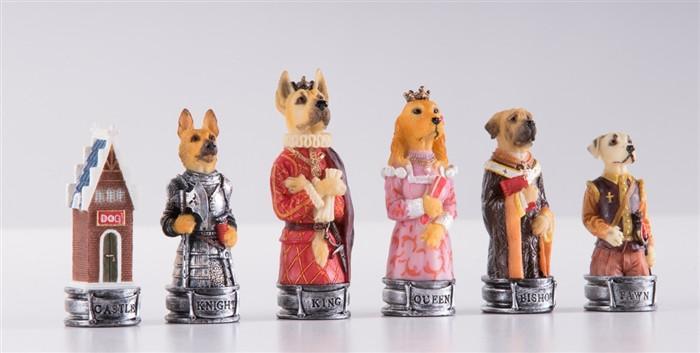 Cats Vs. Dogs Chessmen - Piece - Chess-House