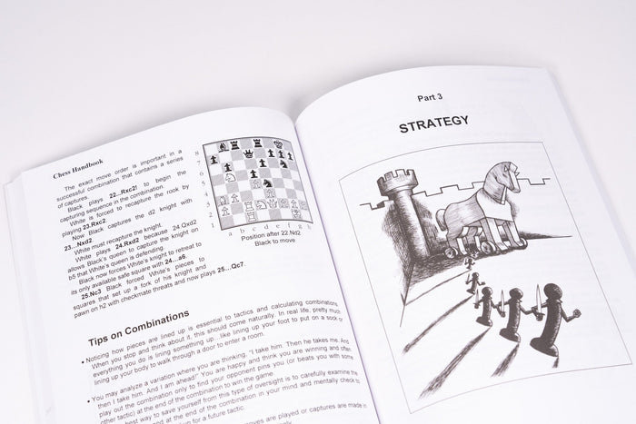 Chess Handbook: Rules, Tactics and Strategies for the Improving Player - Bardwick - Book - Chess-House
