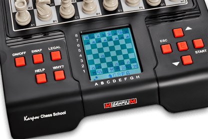 Chess School Electronic Chess Computer by Millennium - Chess Computer - Chess-House