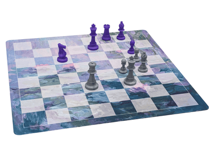 A Chess Set for Mom - Watercolor Lilies by Epic Chess Boards - Chess Set - Chess-House