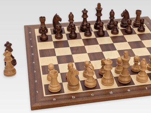 19" Weighted Chess Set - Economical Wooden Set for the Home - Chess Set - Chess-House