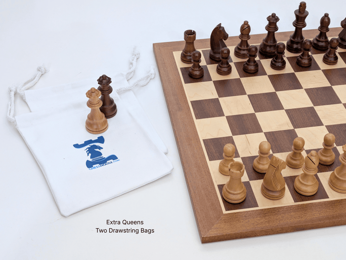 19" Weighted Chess Set - Economical Wooden Set for the Home - Chess Set - Chess-House