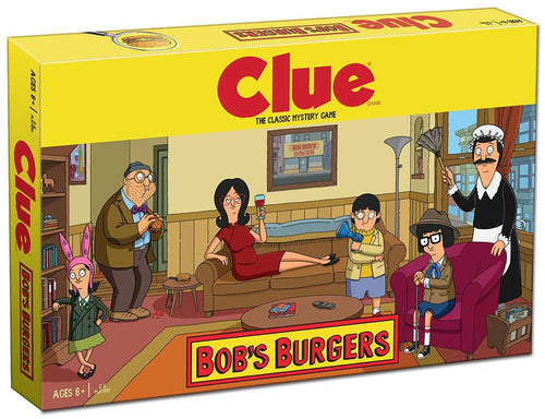 Clue Board Game - Bob's Burgers Edition Game