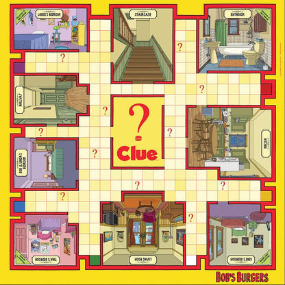 Clue Board Game - Bob's Burgers Edition Game