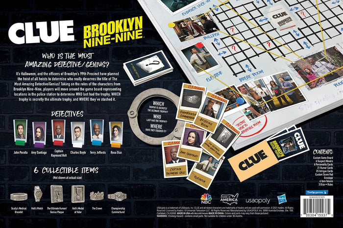 Clue Board Game - Brooklyn 99 Edition - Game - Chess-House