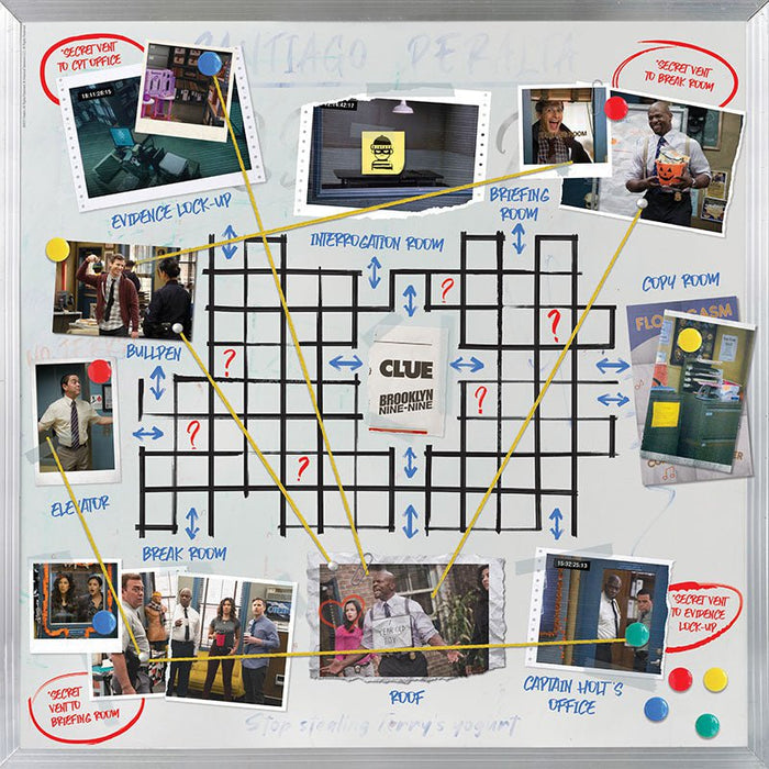 Clue Board Game - Brooklyn 99 Edition - Game - Chess-House