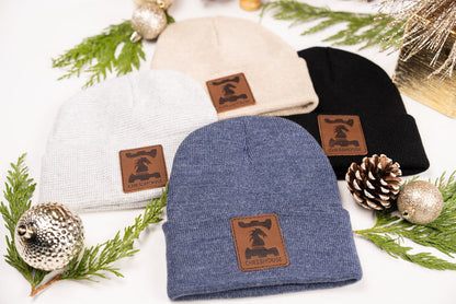 Comfortable Beanie Hat with Chess House Leather Logo (Free Gift with $100+ order) - Apparel - Chess-House
