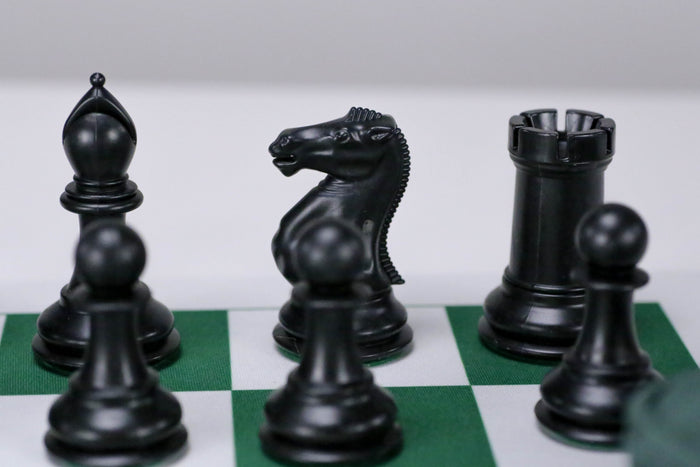Commander Staunton Flex Pad Chess Set Combo - Chess Set - Chess-House