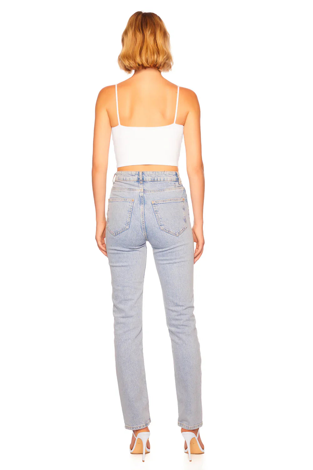 Susana Monaco Essential String Crop Top