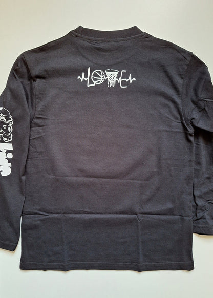 D-Wade/Bron Alley Oop Long Sleeve T-Shirt - Catch Body Customs