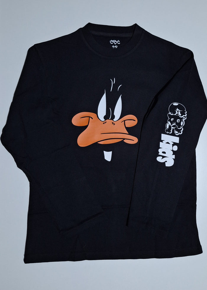 Daffy Duck Long Sleeve T-shirt - Catch Body Customs