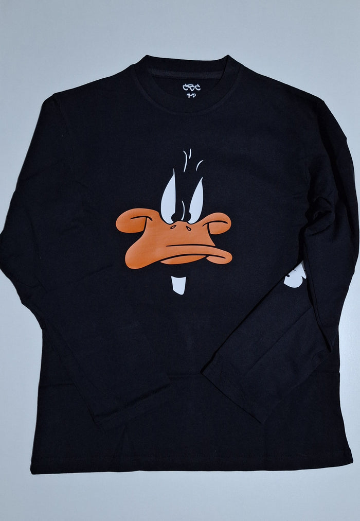 Daffy Duck Long Sleeve T-shirt - Catch Body Customs