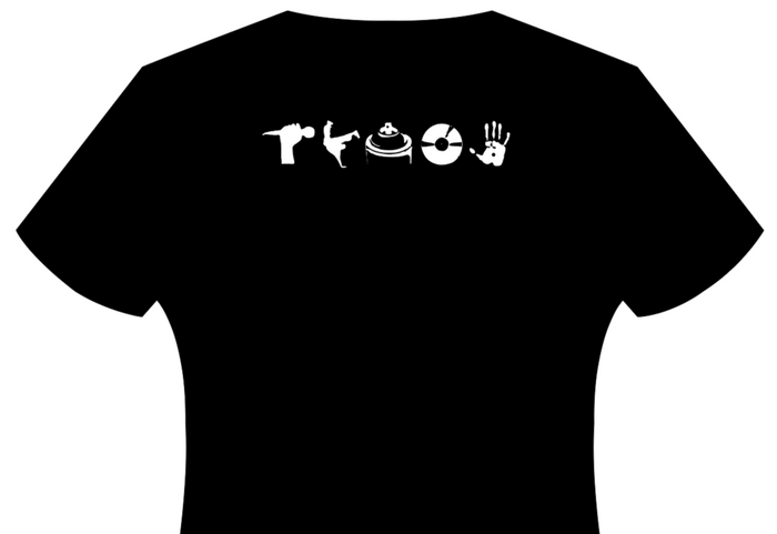 Distressed Hip Hop T-Shirt